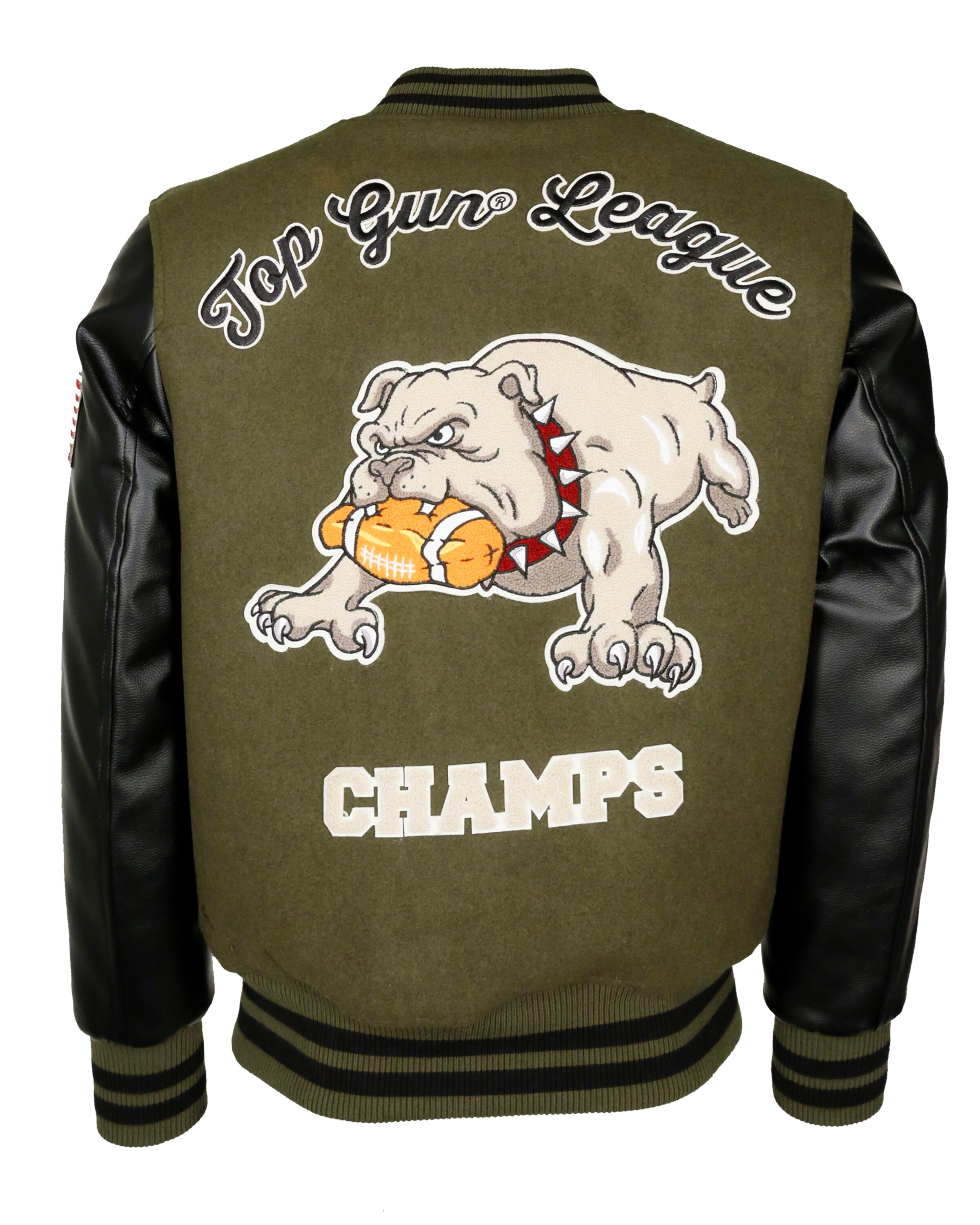 TOP GUN Tussenjas in Groen