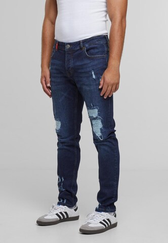 2Y Premium Regular Jeans 'Miguel' in Blauw