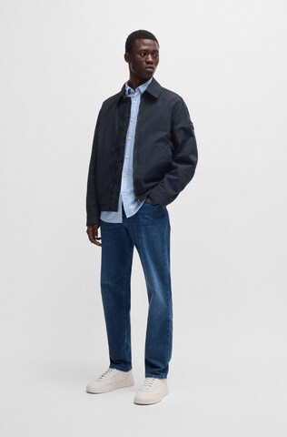 BOSS Orange Between-Season Jacket in Blue