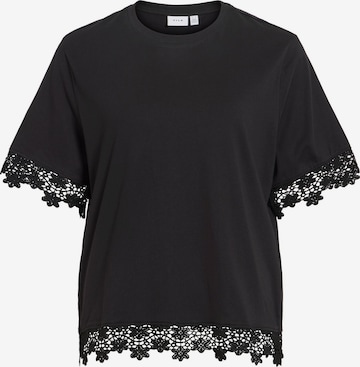 T-shirt 'VIVora' VILA en noir : devant