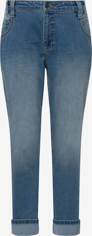 LAURASØN Regular Jeans in Blue: front