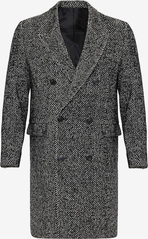 Antioch Ανοιξιάτικο και φθινοπωρινό παλτό σε μαύρο: μπροστά