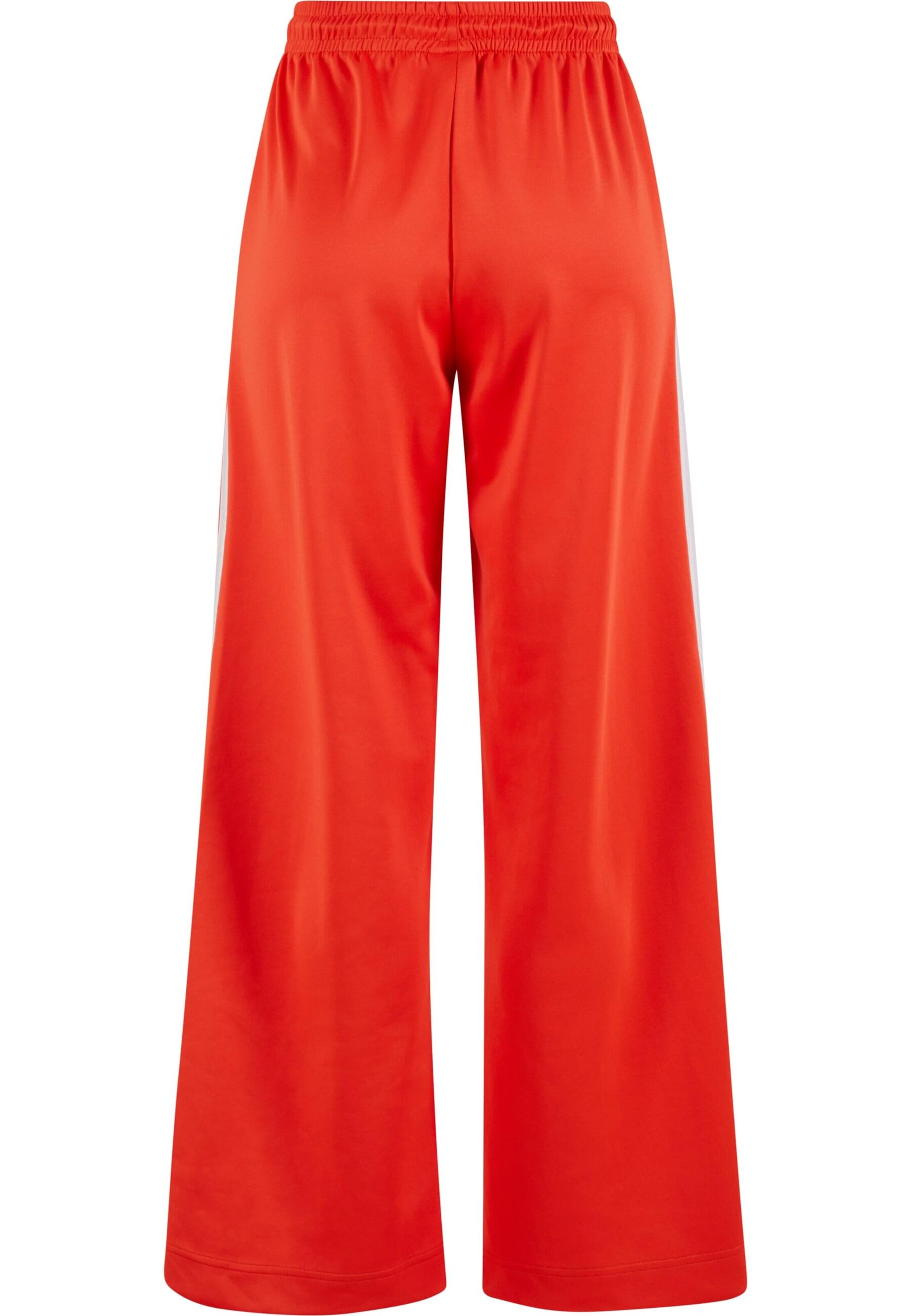 Urban ClassicsWide Leg/ Široke nogavice Hlače - crvena boja