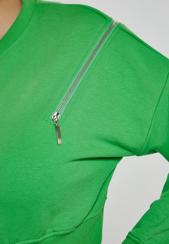 myMo ROCKS Μπλούζα φούτερ σε πράσινο