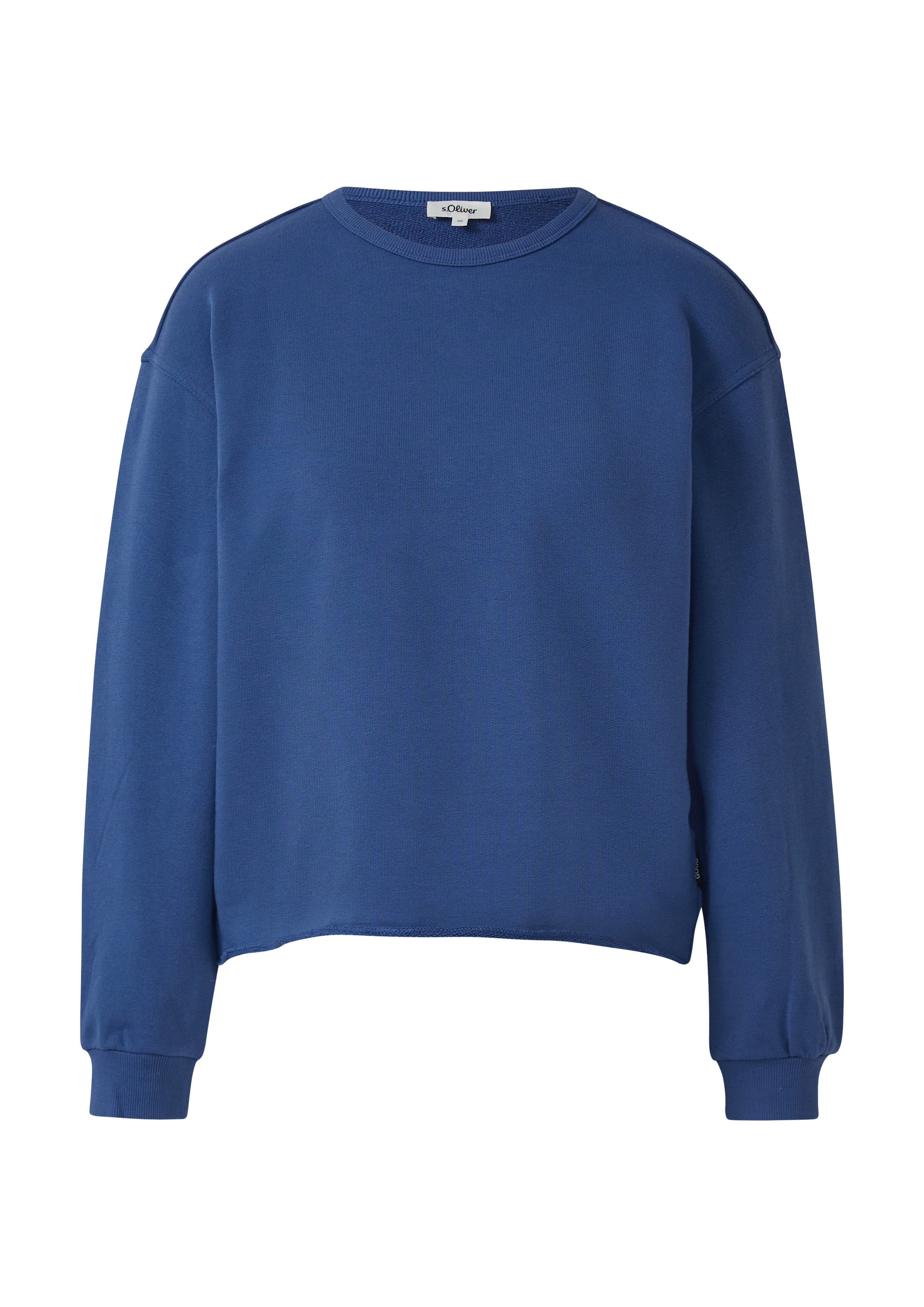 s.Oliver Sweatshirt in Blau: Vorderseite