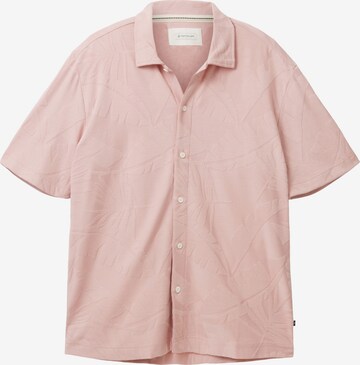 Regular fit Camicia di TOM TAILOR in rosa: frontale