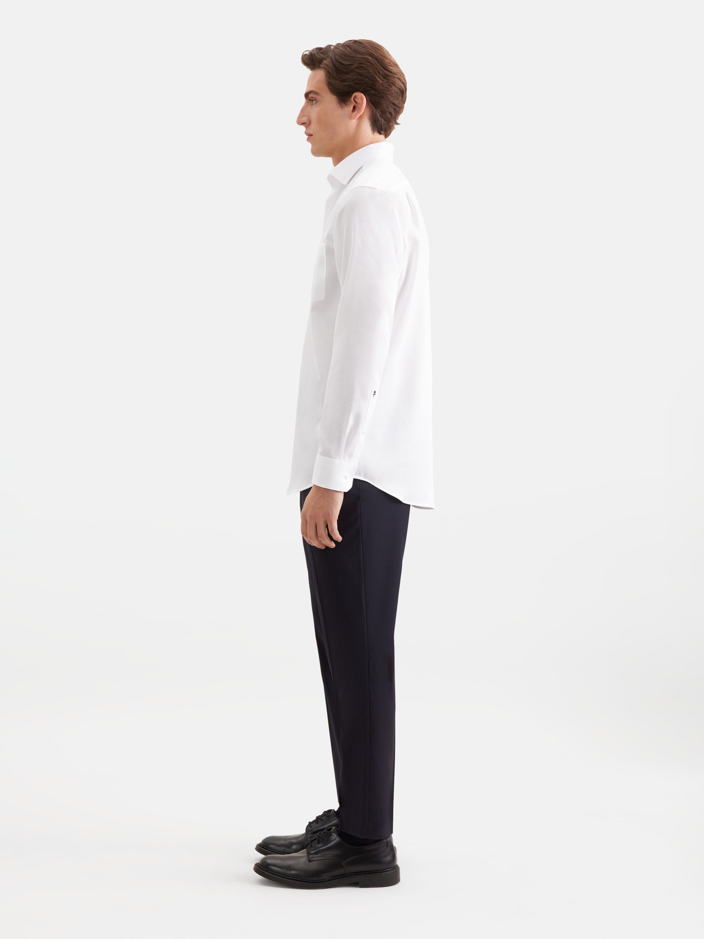 Coupe slim Chemise business SEIDENSTICKER en blanc