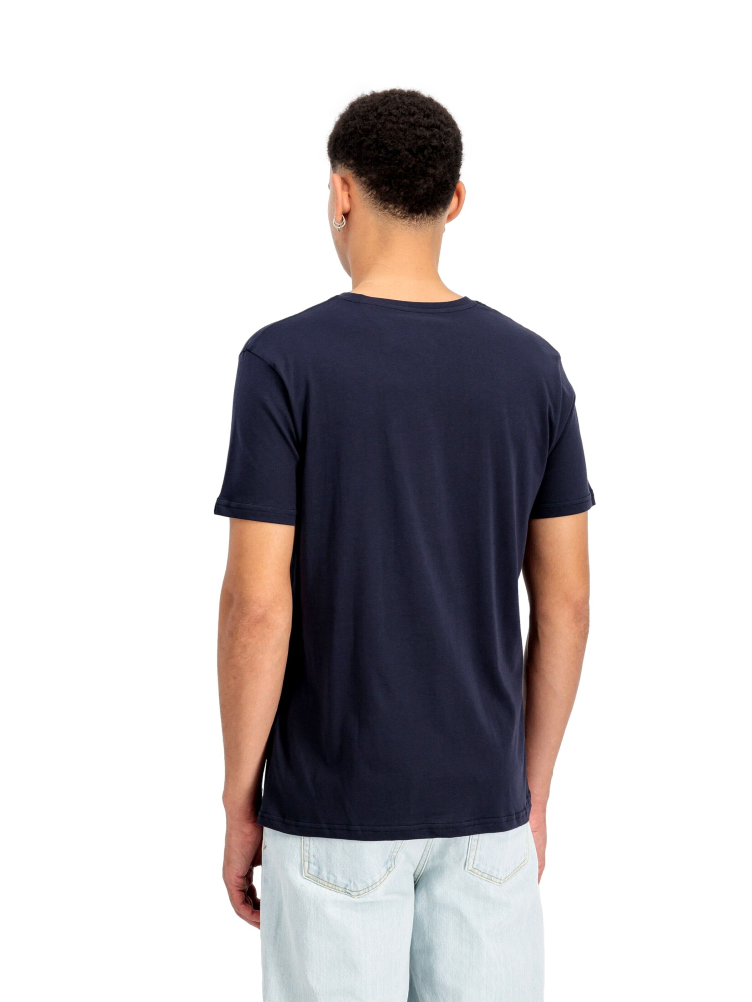 T-Shirt ALPHA INDUSTRIES en bleu