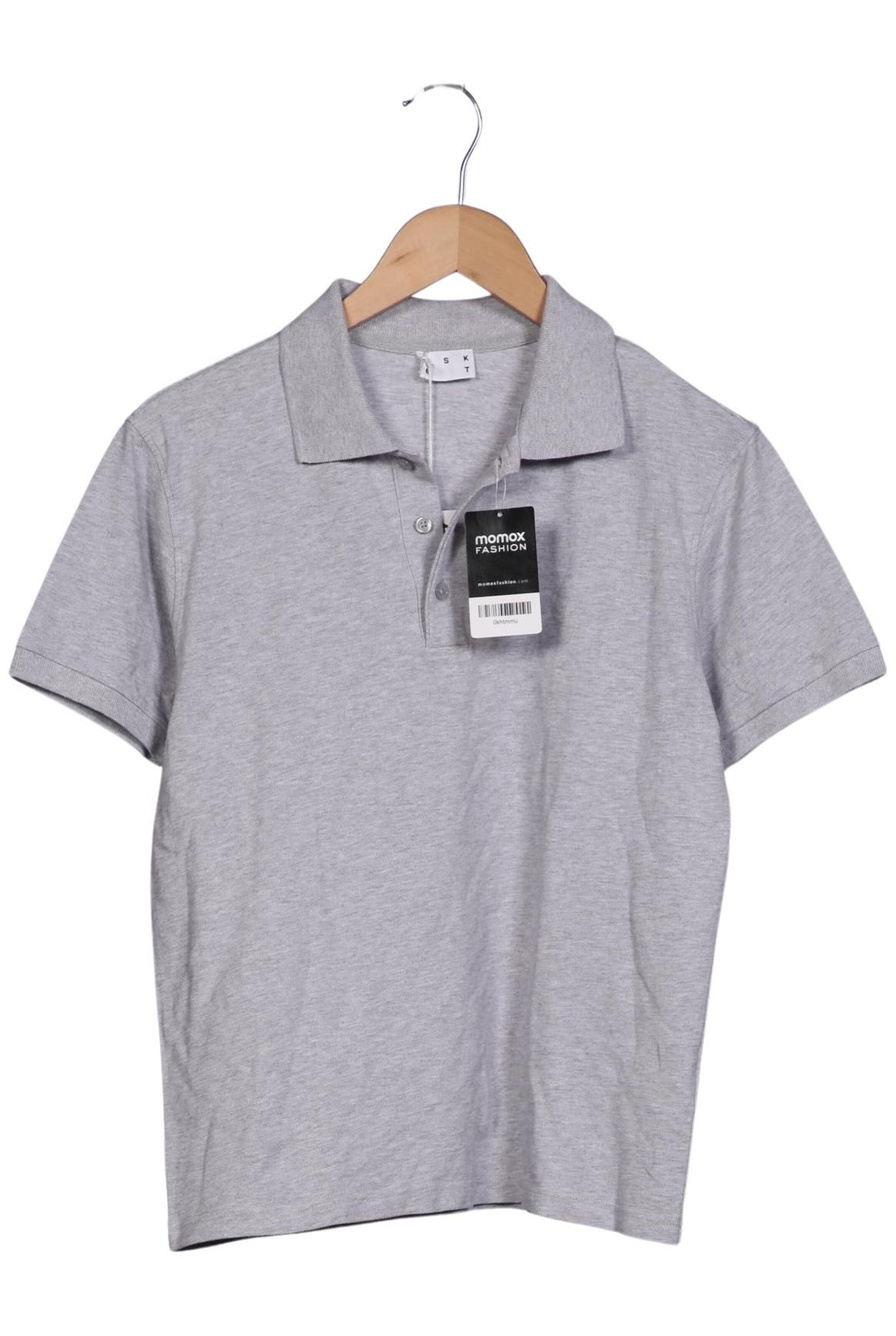 Asket Shirt in S in Grey: front