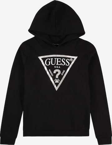 GUESS Sweatshirt in Schwarz: Vorderseite