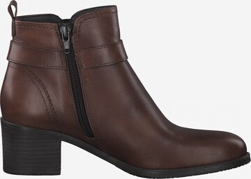 TAMARIS Ankle Boots in Brown