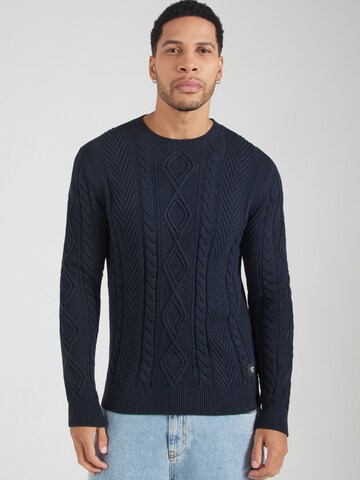 s.Oliver Trui in Blauw: voorkant