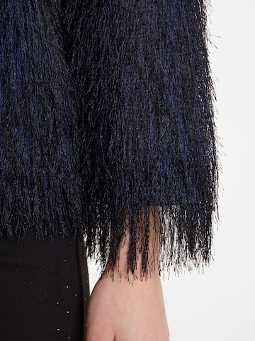 Haut ' Abiara ' Ana Alcazar en bleu