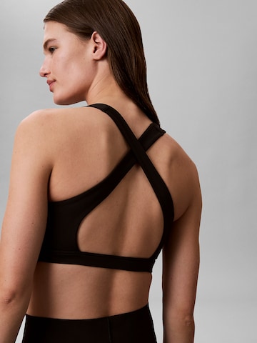 Calvin Klein Sport Bustier Sport bh in Zwart