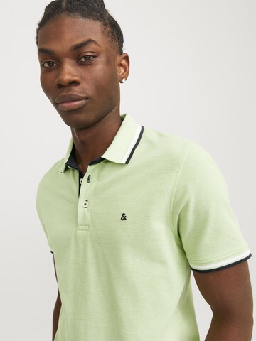 JACK & JONES Poloshirt 'JJEPaulos' in Grün