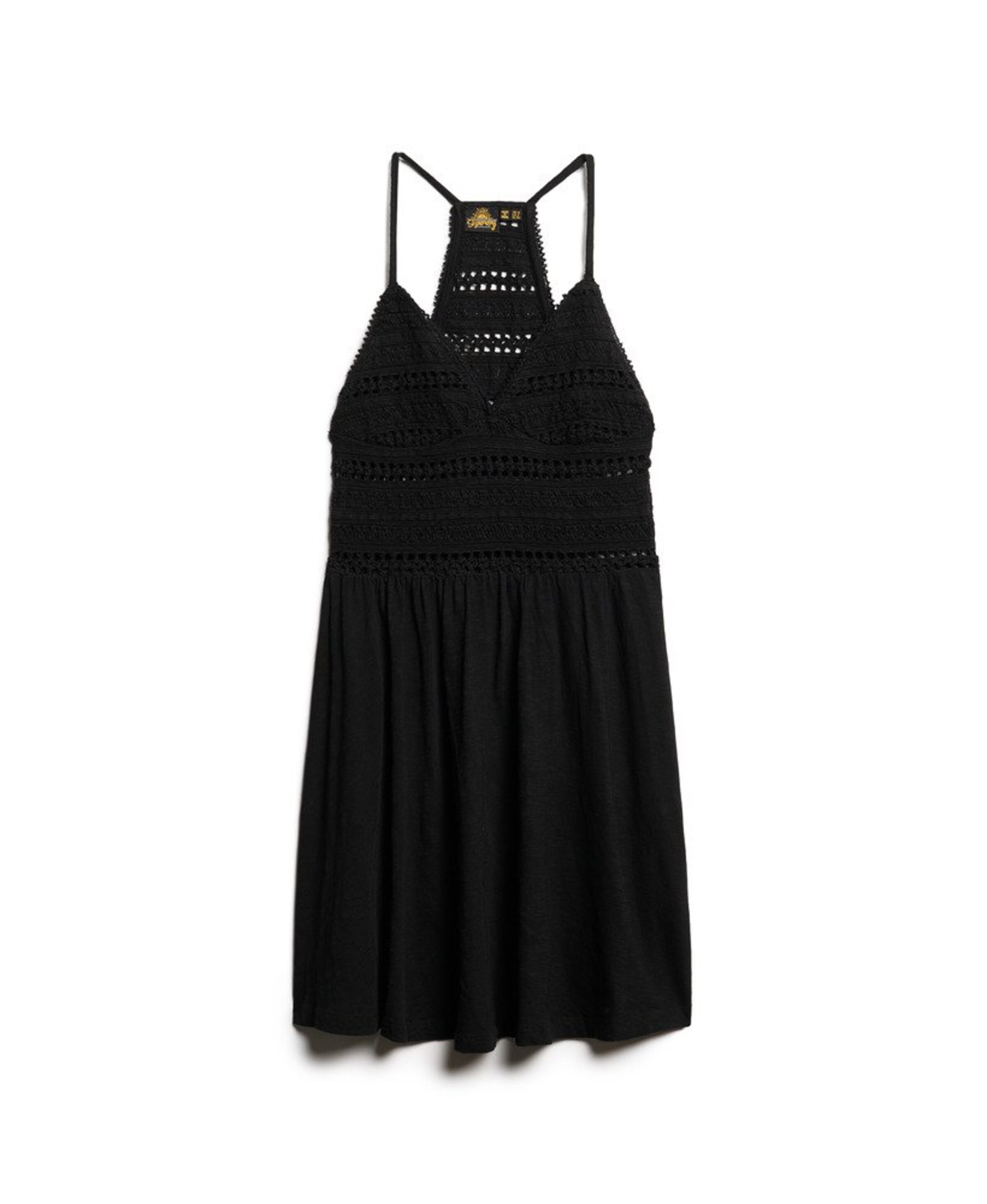 Superdry Zomerjurk in Zwart: voorkant