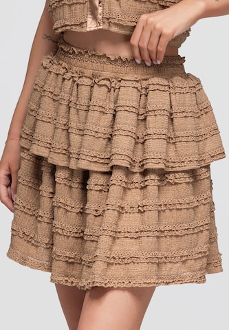 Ombre Rok in Bruin