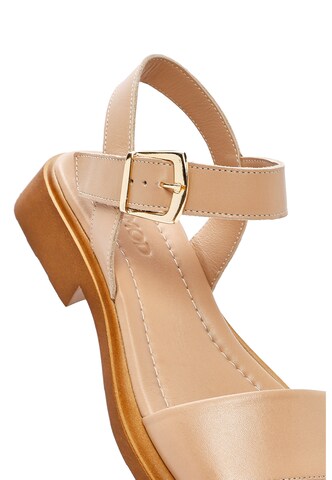 Sandales à lanières Derimod en beige
