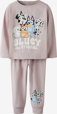 Pyjama 'NMNAmu Bluey' NAME IT en violet : devant