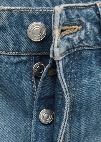 MANGO Tapered Jeans in Blau