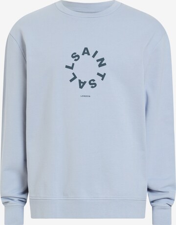 AllSaints Sweatshirt 'TIERRA' in Blue: front