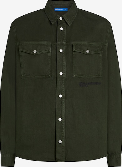 Marškiniai iš KARL LAGERFELD JEANS, spalva – tamsiai žalia, Prekių apžvalga