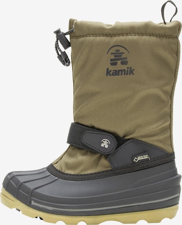 Kamik Boots 'Waterbug' in Groen: voorkant
