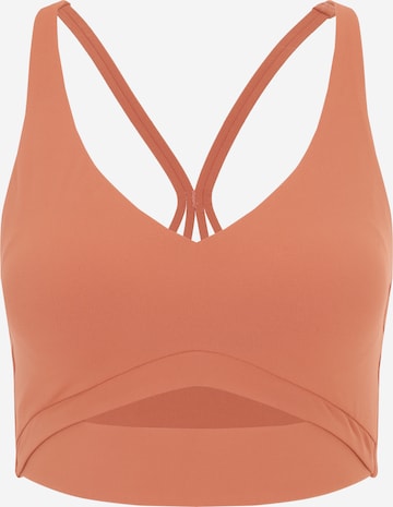 Yvette Sports Bustier Sport-BH 'Sophie' in Rot: predná strana