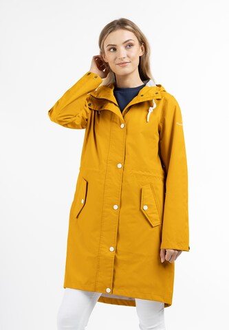 DreiMaster Maritim Performance Jacket in Yellow: front