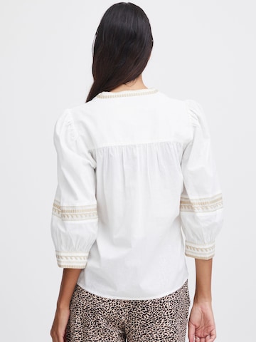 b.young Bluse 'Jiya' in Weiß