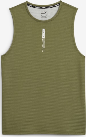 PUMA Performance Shirt in Green: front