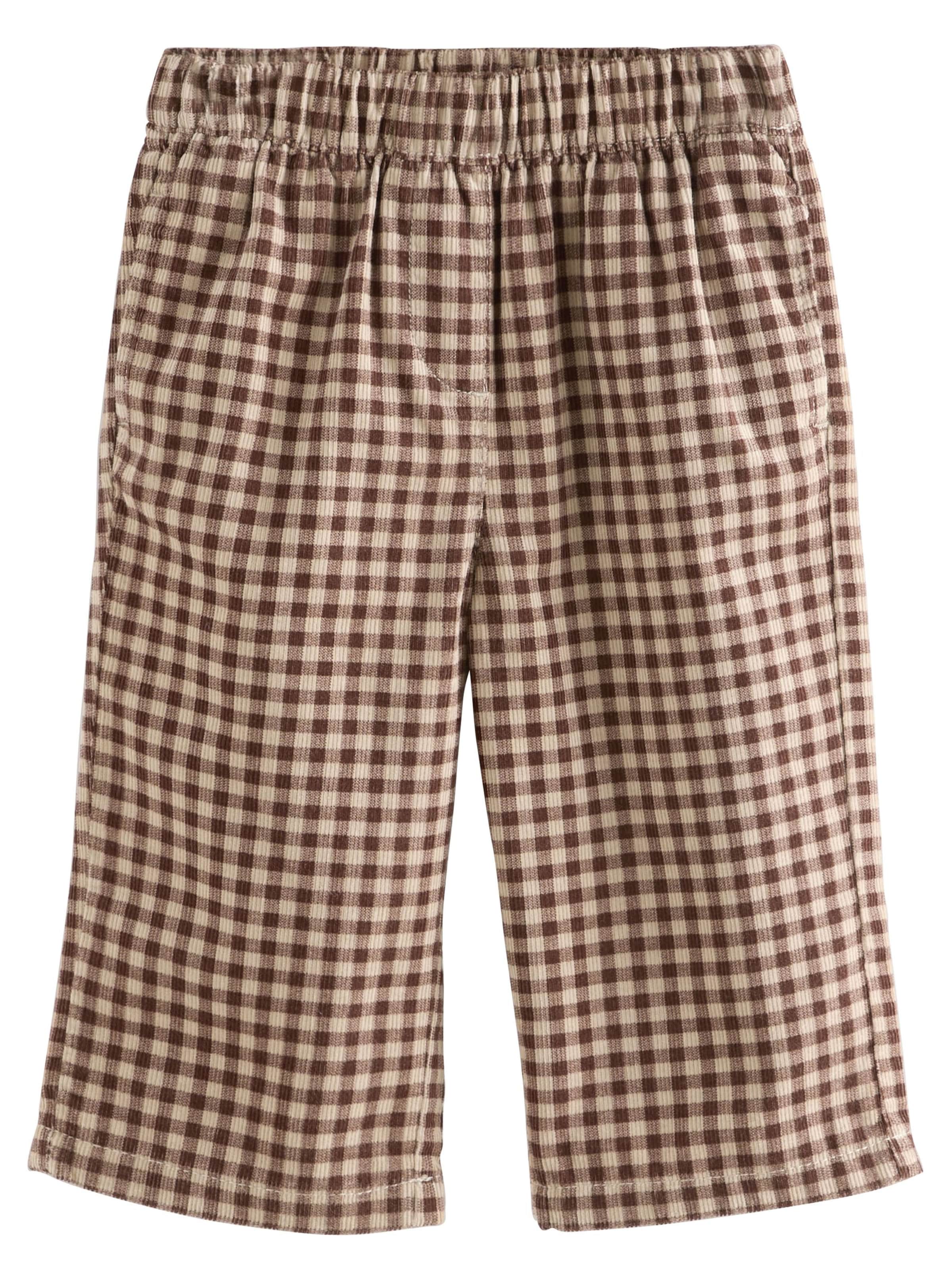 Next - regular Pantalón en marrón: frente