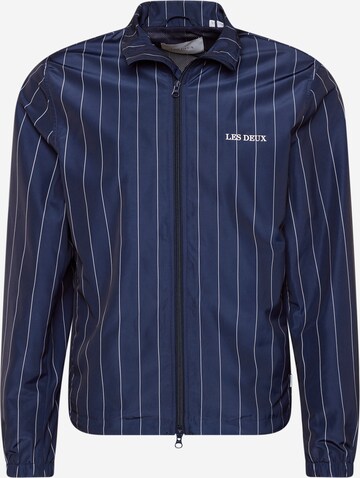 Les Deux Between-season jacket 'Jake' in Blue: front