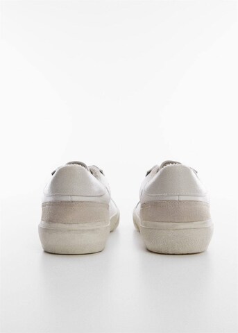 MANGO Sneakers 'Vir' in White