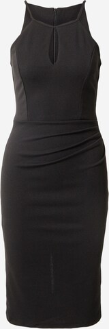 WAL G. Φόρεμα κοκτέιλ 'HARRIET' σε μαύρο: μπροστά