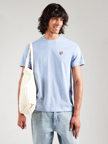 Lyle & Scott Футболка 'Heather' в Синий: спереди