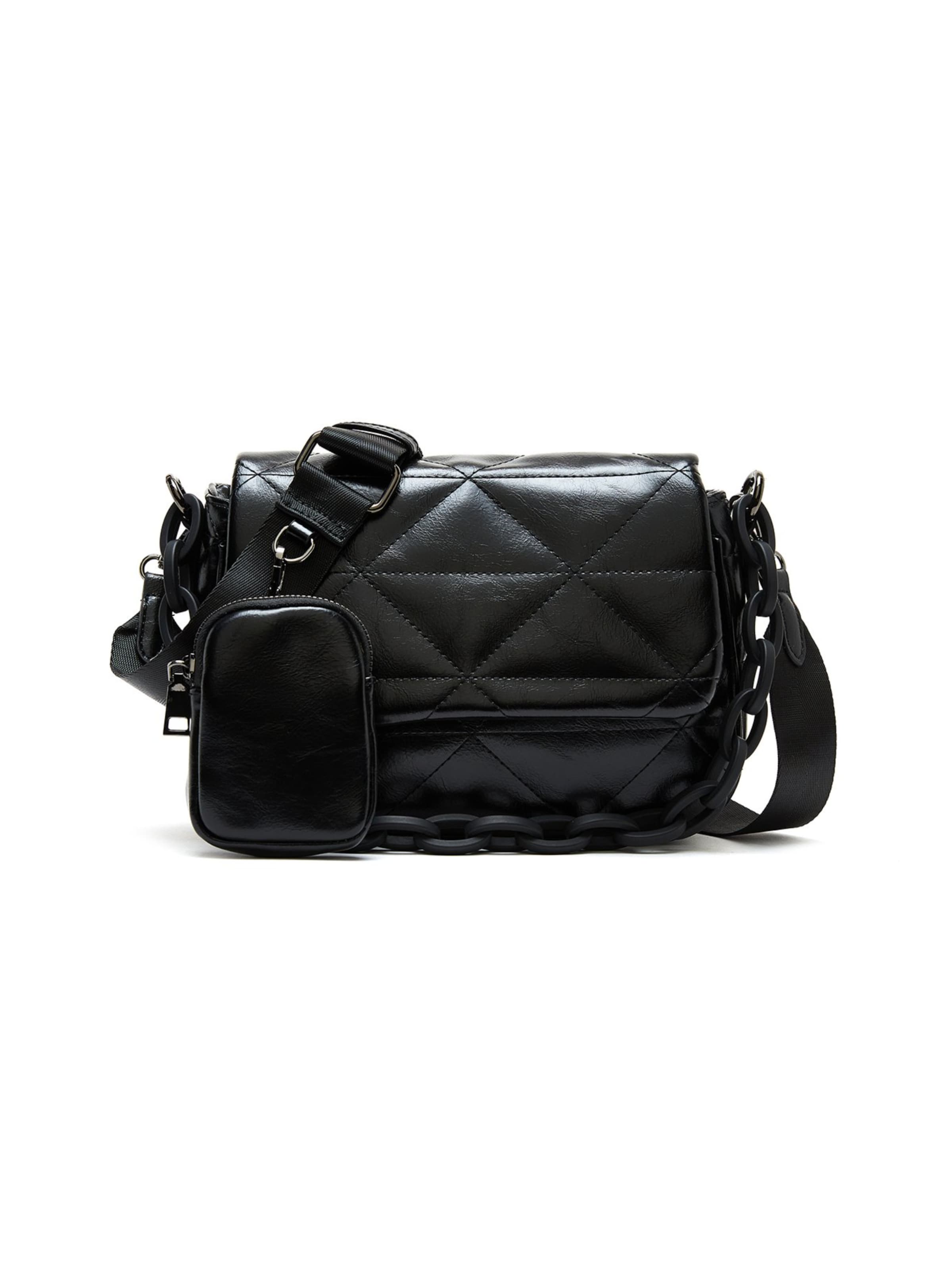 Derimod Umhängetasche in Schwarz: Vorderseite