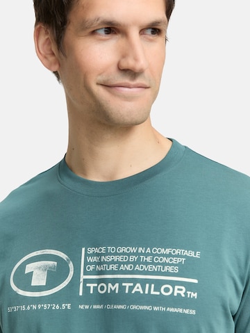 T-Shirt TOM TAILOR en vert