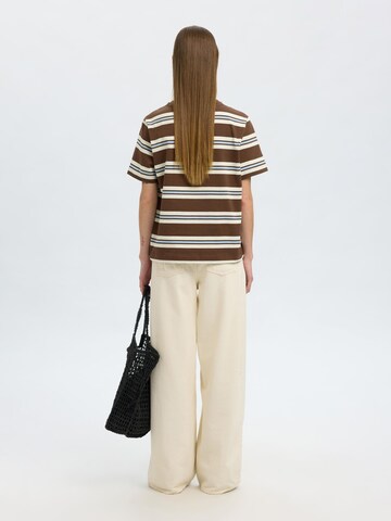 Maglietta di SELECTED in marrone