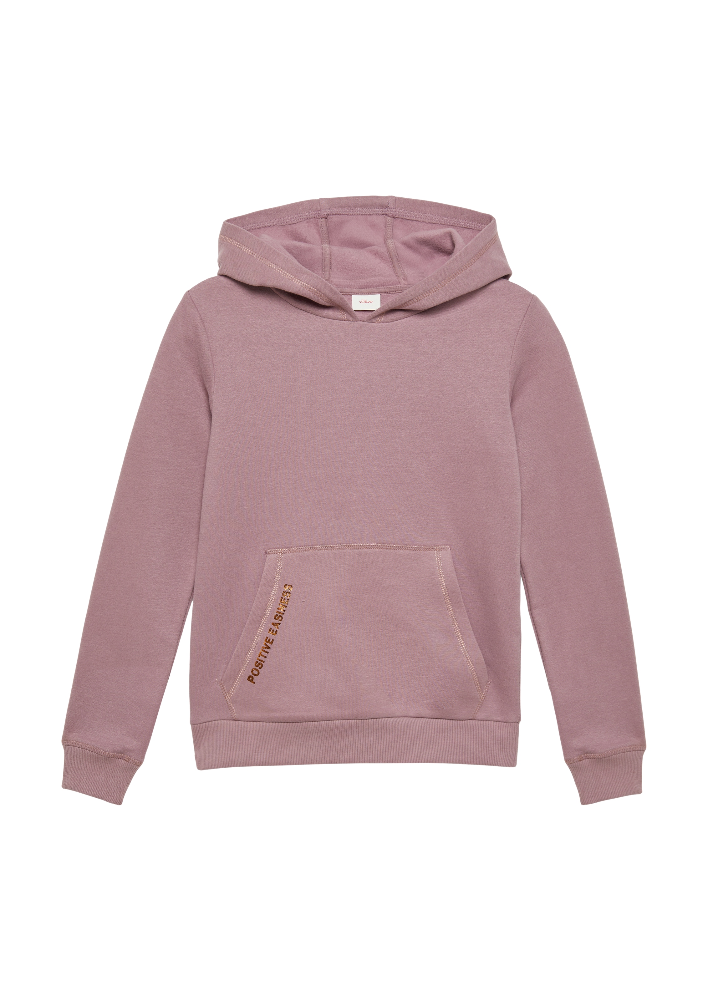 s.Oliver Sweatshirt in Lila: Vorderseite
