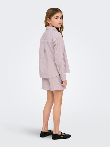 ONLY GIRLS Bluse 'KOGSmilla' i pink