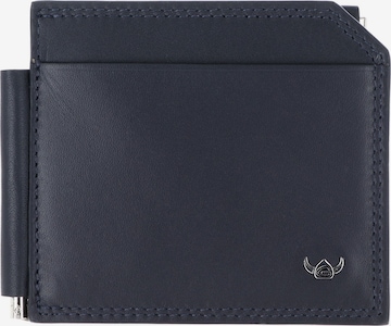 GOLDEN HEAD Portemonnee 'Polo' in Blauw: voorkant