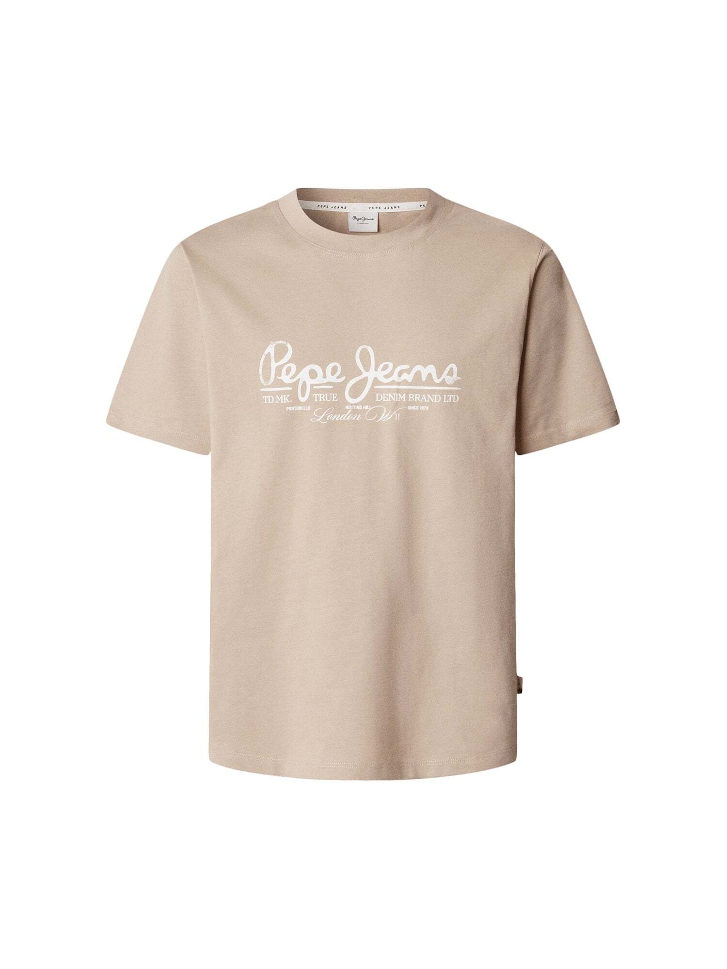 Maglietta 'Dumas' di Pepe Jeans in beige: frontale