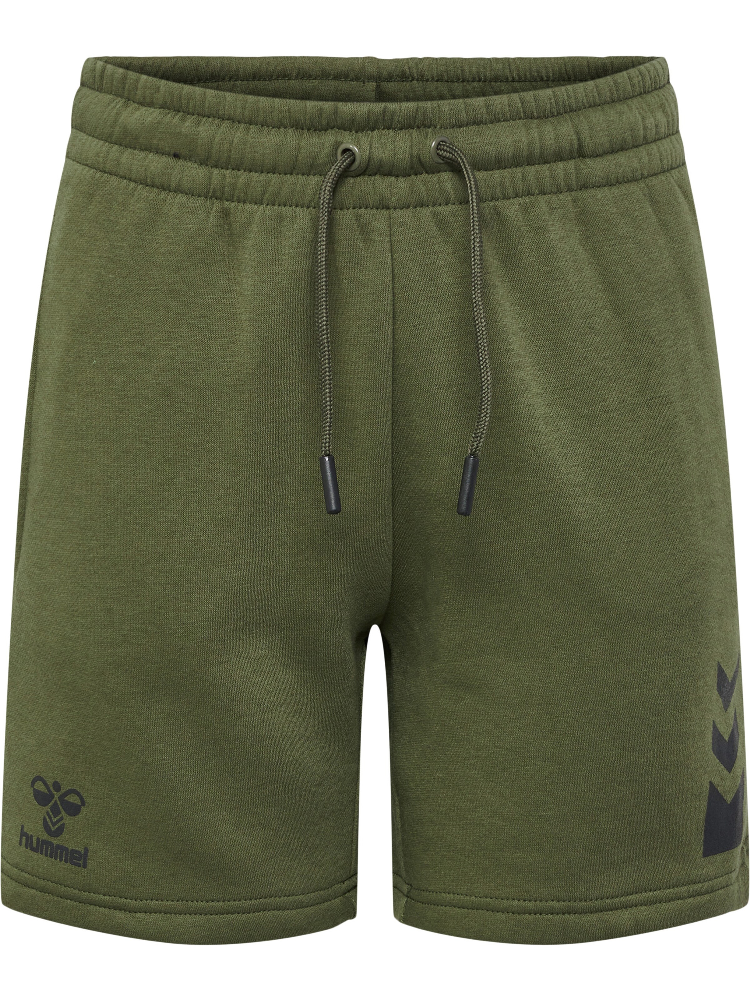 Hummel Regular Sportshorts 'Active' in Grün: Vorderseite