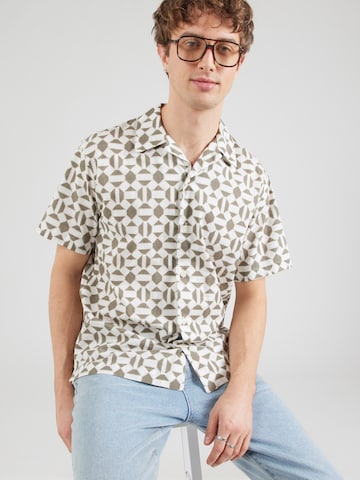 JACK & JONES Regular fit Πουκάμισο 'JPRBLUKEVIN' σε πράσινο: μπροστά