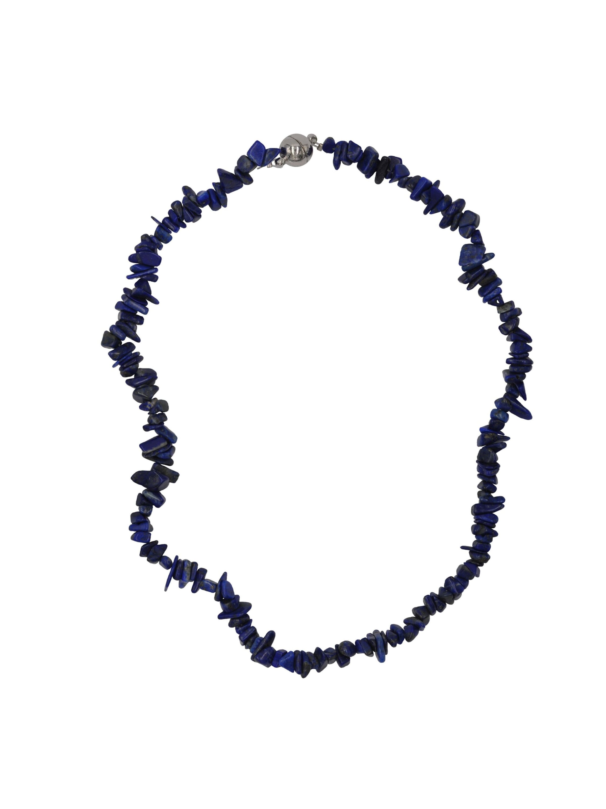 Steuer Kette 'Hand der Fatima' in Blau