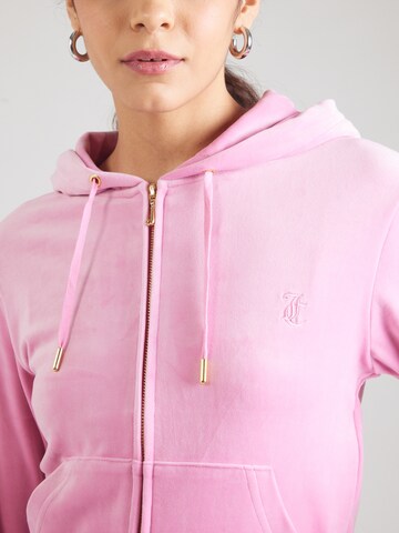 Juicy Couture Sweatjacke 'Dach Addison' in Pink
