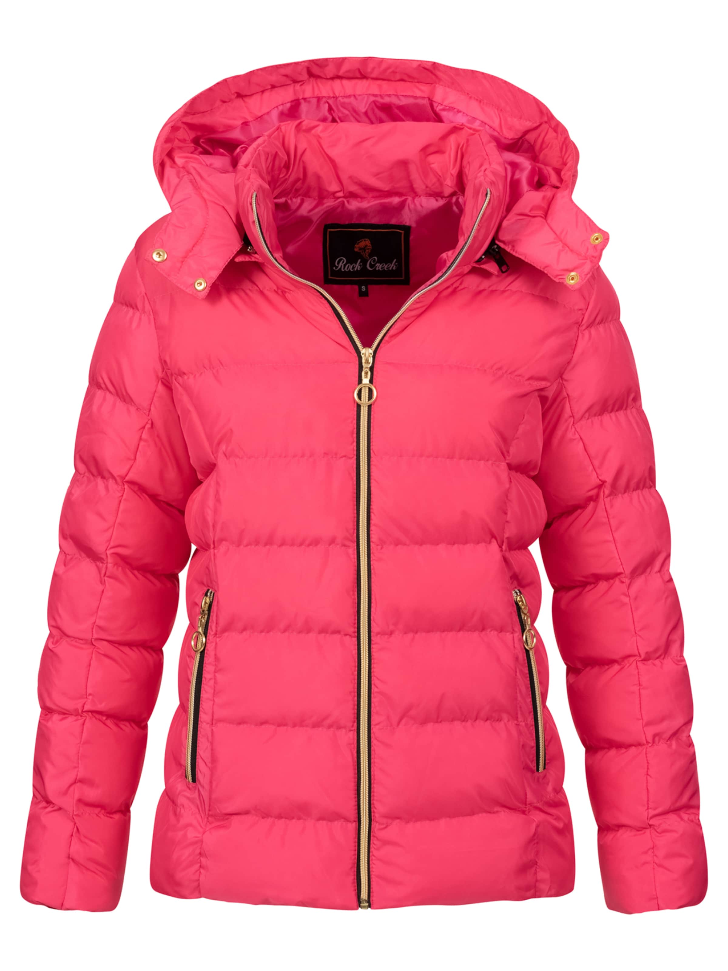 Rock Creek Winterjacke in Pink: Vorderseite