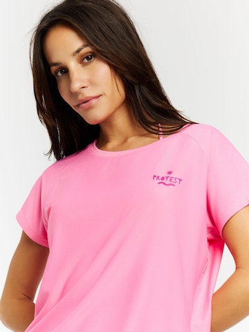 PROTEST Performance shirt 'PRTCal' in Pink