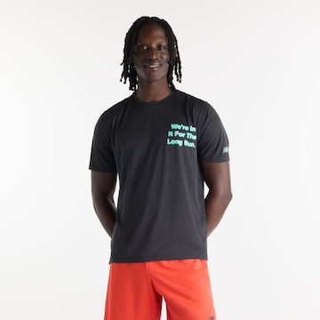 Maglia funzionale 'Essential' di new balance in grigio: frontale